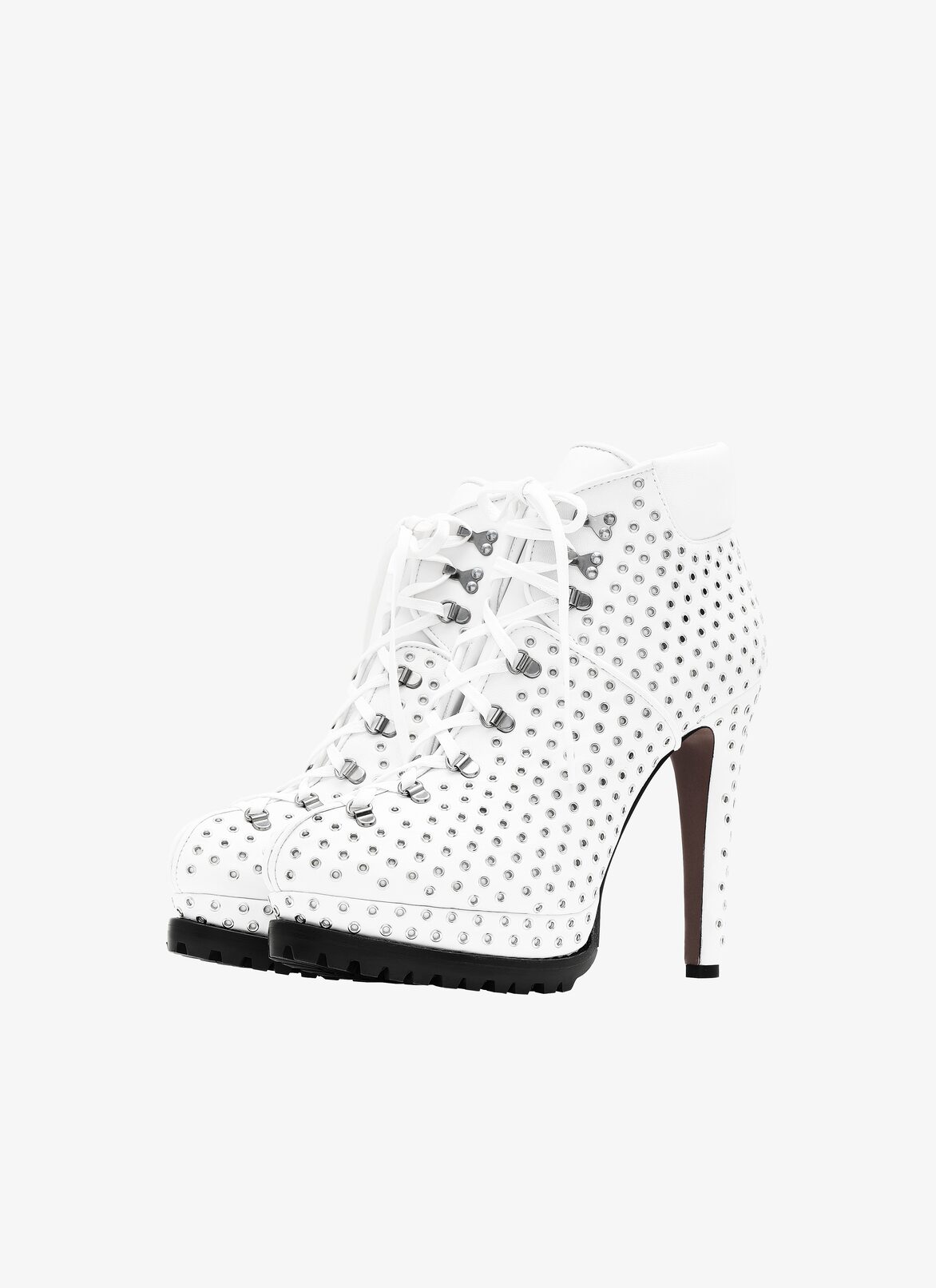 Low boots ALAÏA WHITE LOW BOOTS